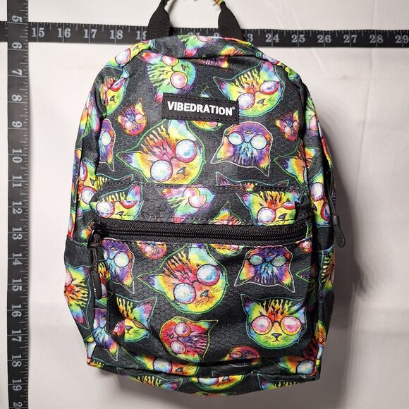 Vibedration Hydration Backpack w/ bladder - Small - Cats - Used